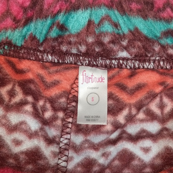 FLIRTITUDE Flannel Pajama Pants NEW! - Picture 4 of 6